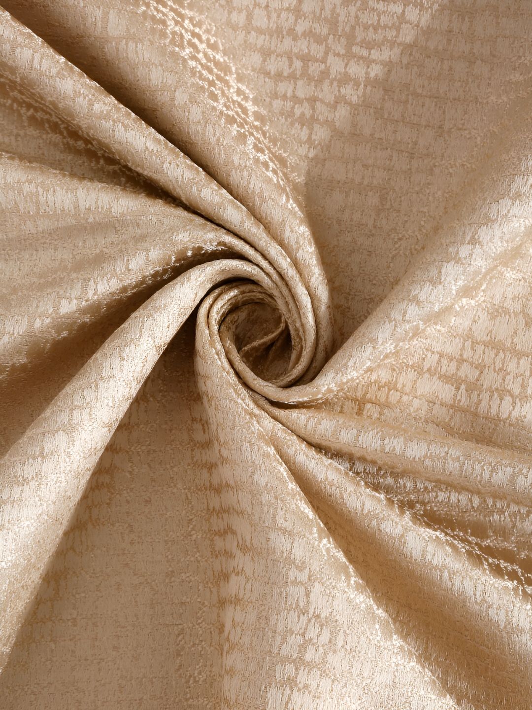 HOSTA HOMES Beige Black Out Door Curtain