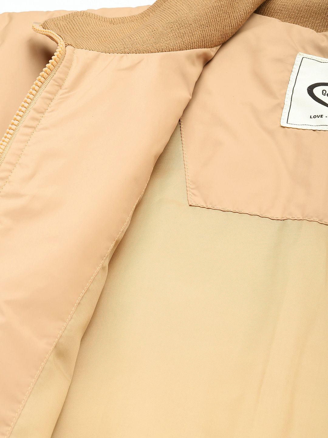 Being Human Mock Collar Bomber Jacket