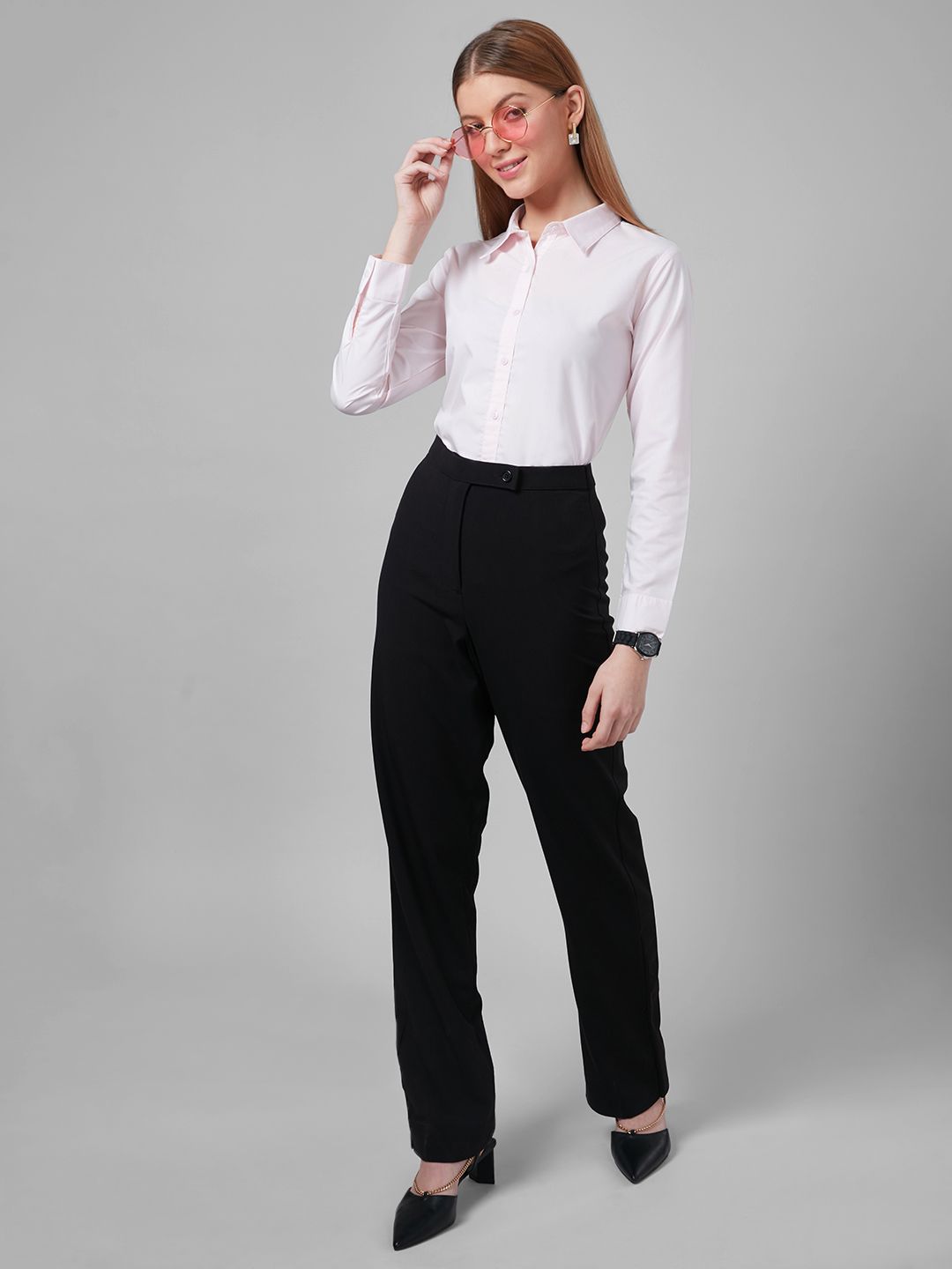 Style Quotient Women Smart Formal Shirt