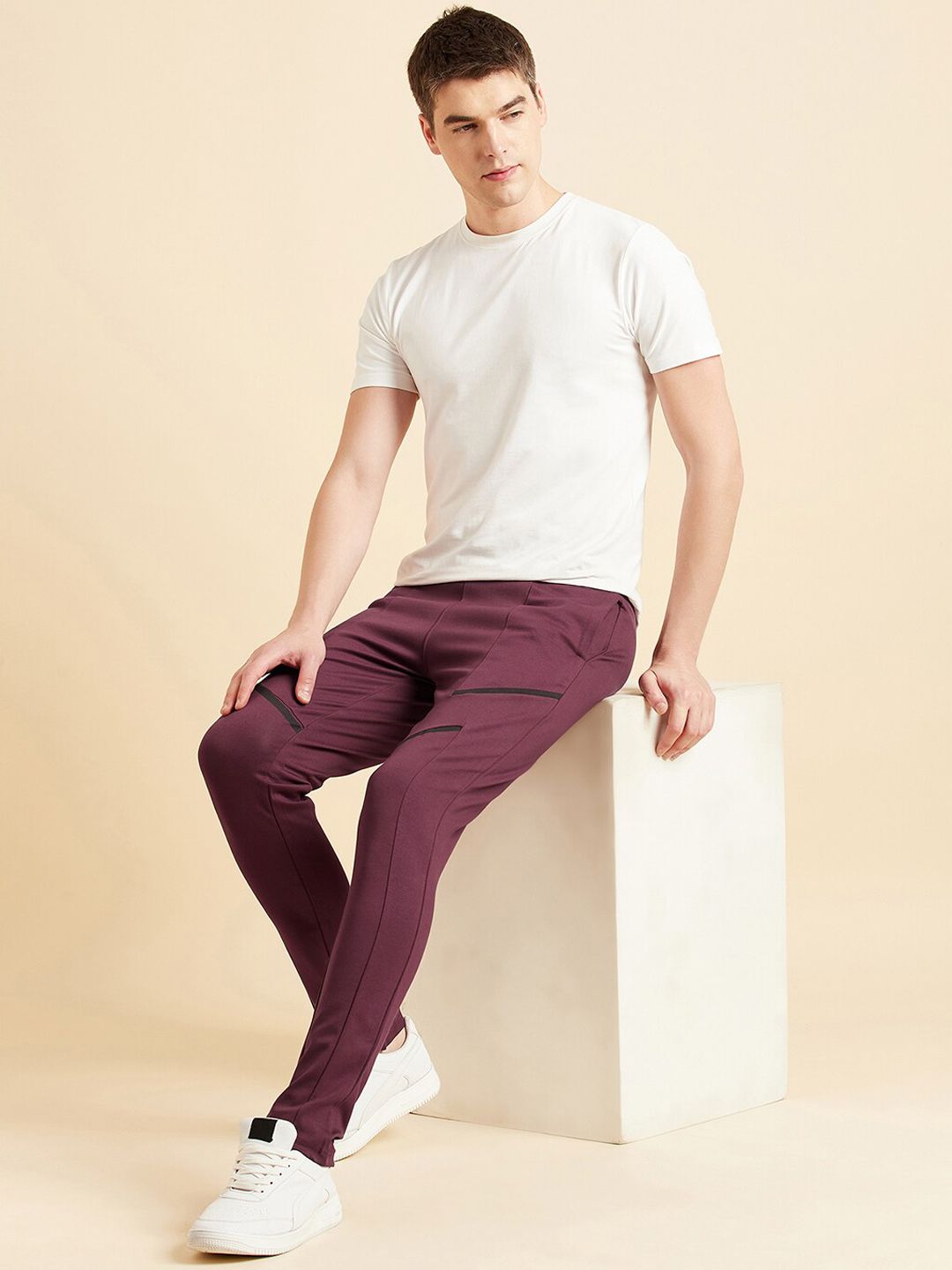 Sweet Dreams Men Regular Fit Mid-Rise Track Pants