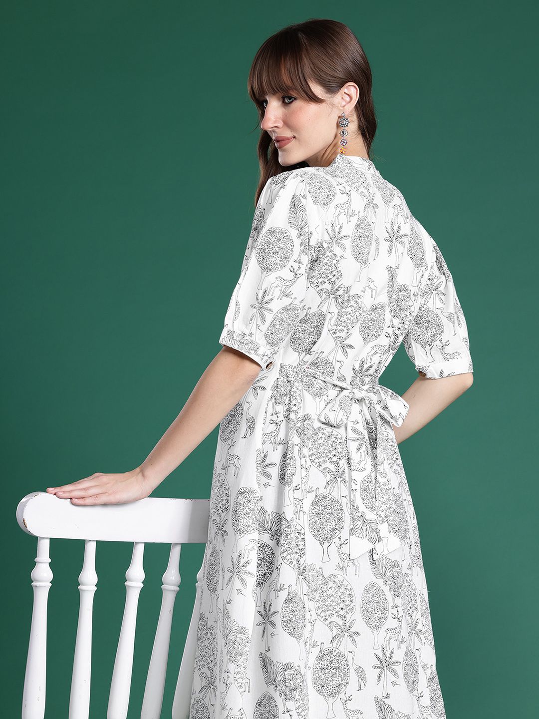 Indo Era Women Floral Printed Floral Kurta