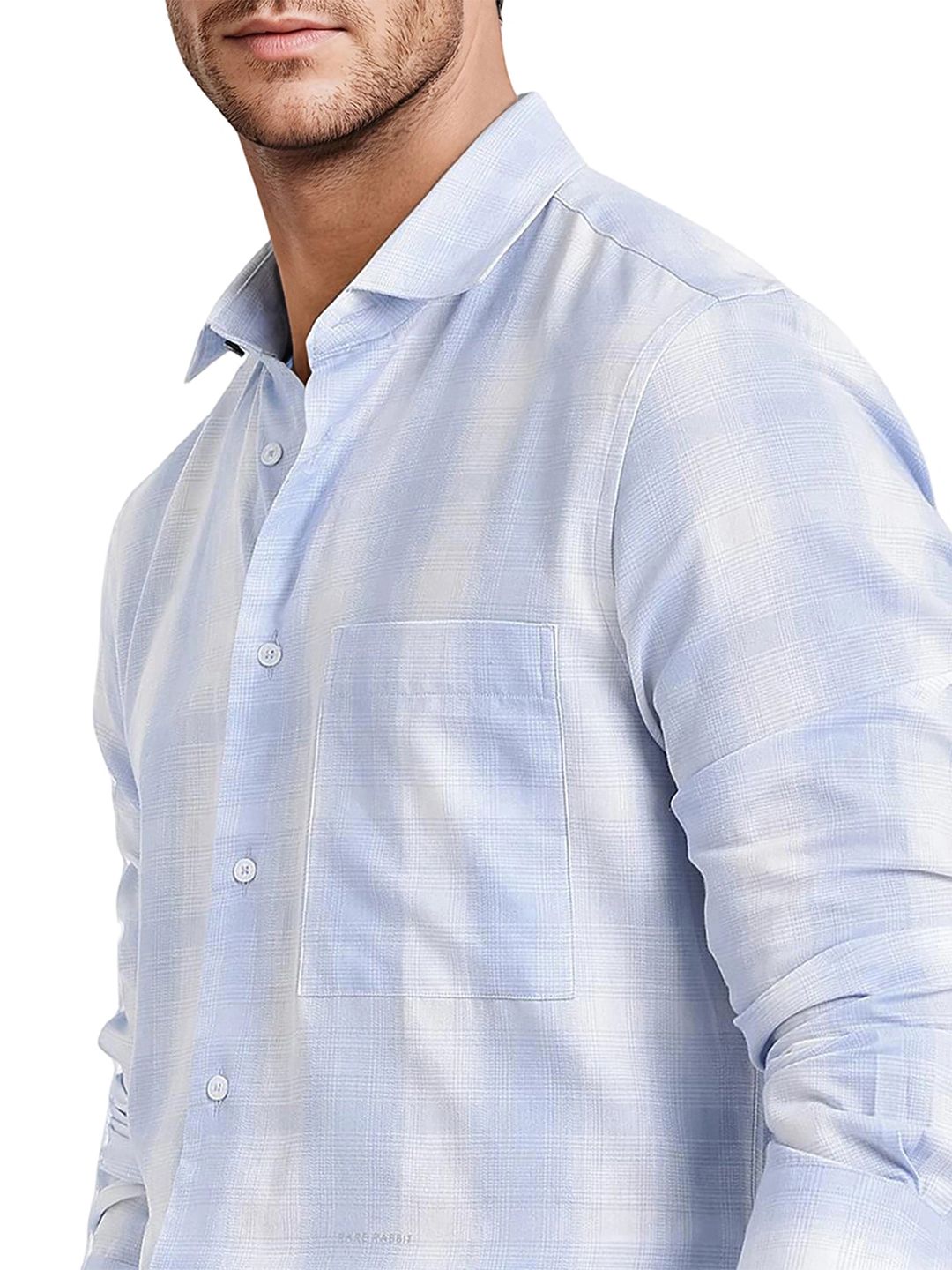 RARE RABBIT Men Cotton Comfort Opaque Casual Shirt