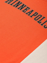 DILLINGER Women Typography Printed Oversized T-shirt