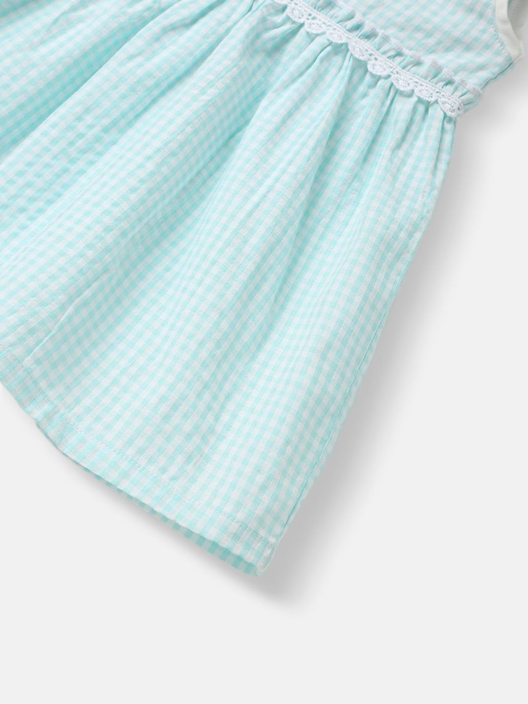 Nauti Nati Checked Fit & Flare Dress