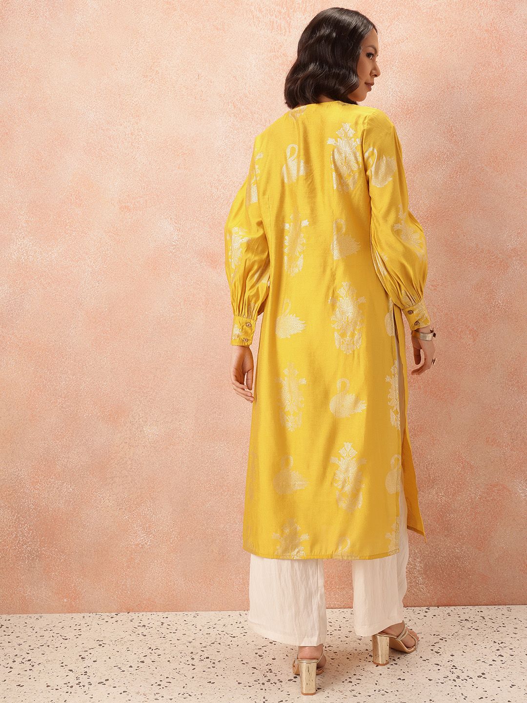 all about you Ethnic Motifs Print Straight Kurta