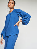 AND Round Neck Top With Palazzos