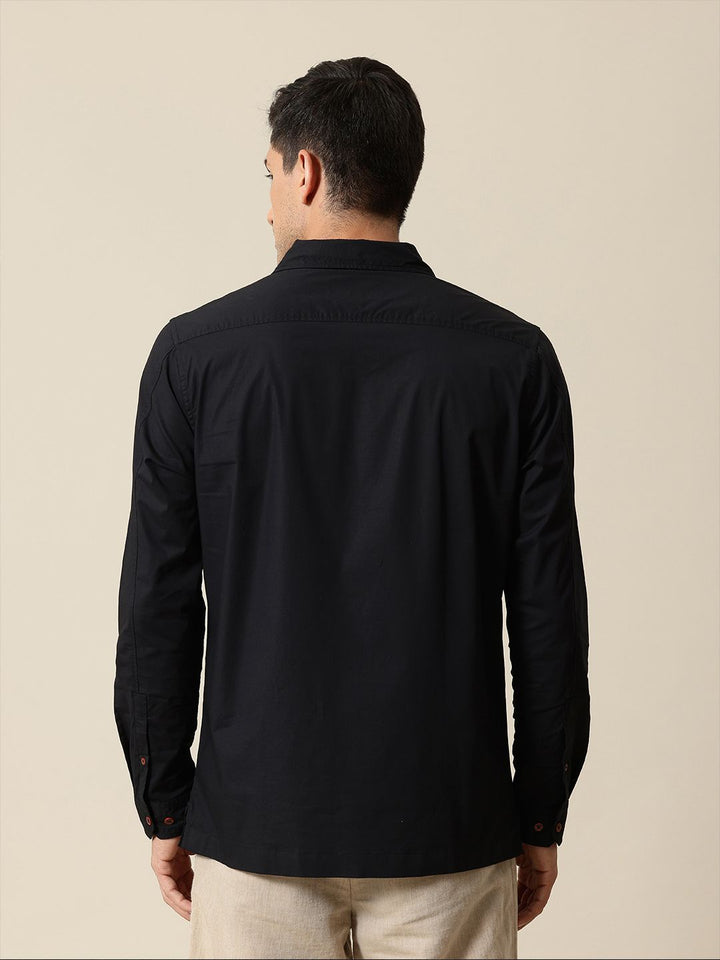 Mr Bowerbird Liberal Fit Long Sleeves Casual Shirt