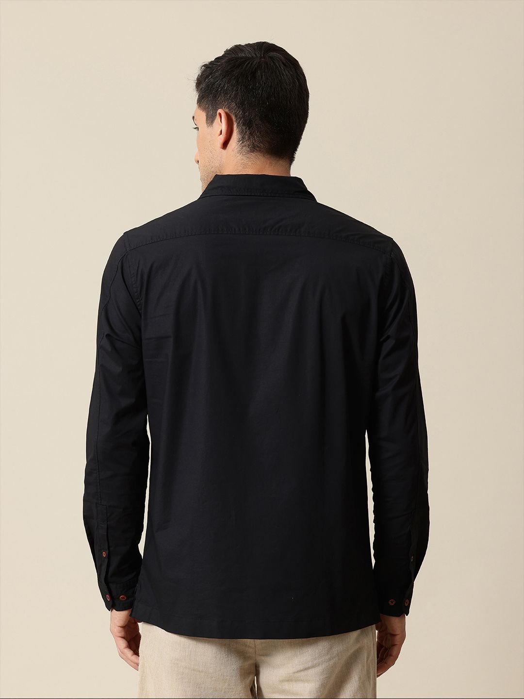 Mr Bowerbird Liberal Fit Long Sleeves Casual Shirt