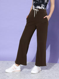 DILLINGER Women Solid Relaxed Fit Track Pant