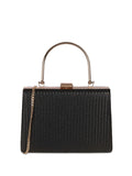 Metro Textured Box Clutch