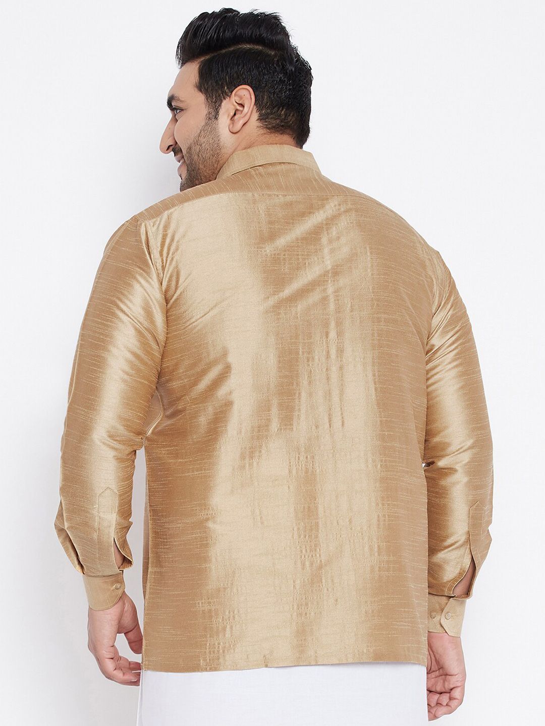 VASTRAMAY Men Silk  Premium Casual Shirt