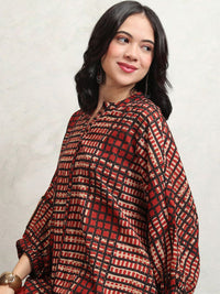 Vishudh Printed Shirt With Trousers Co-Ords