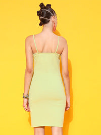 STREET 9 Green Sheath Dress