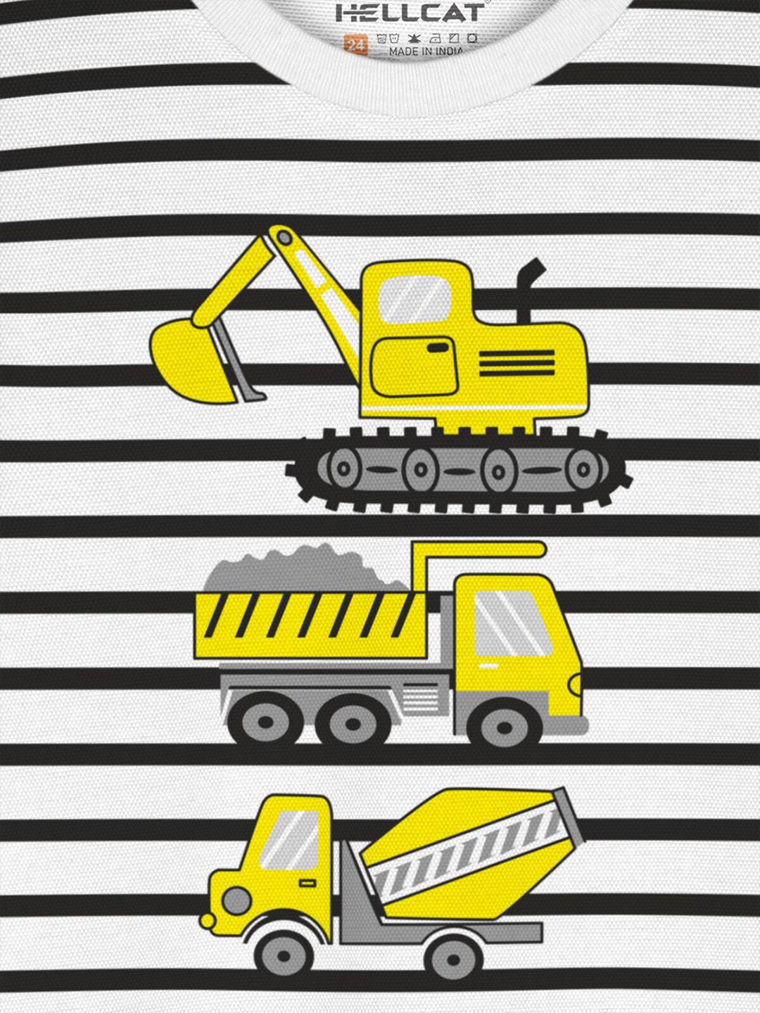 HELLCAT Boys Pack Of 2 Printed T-shirt with Shorts