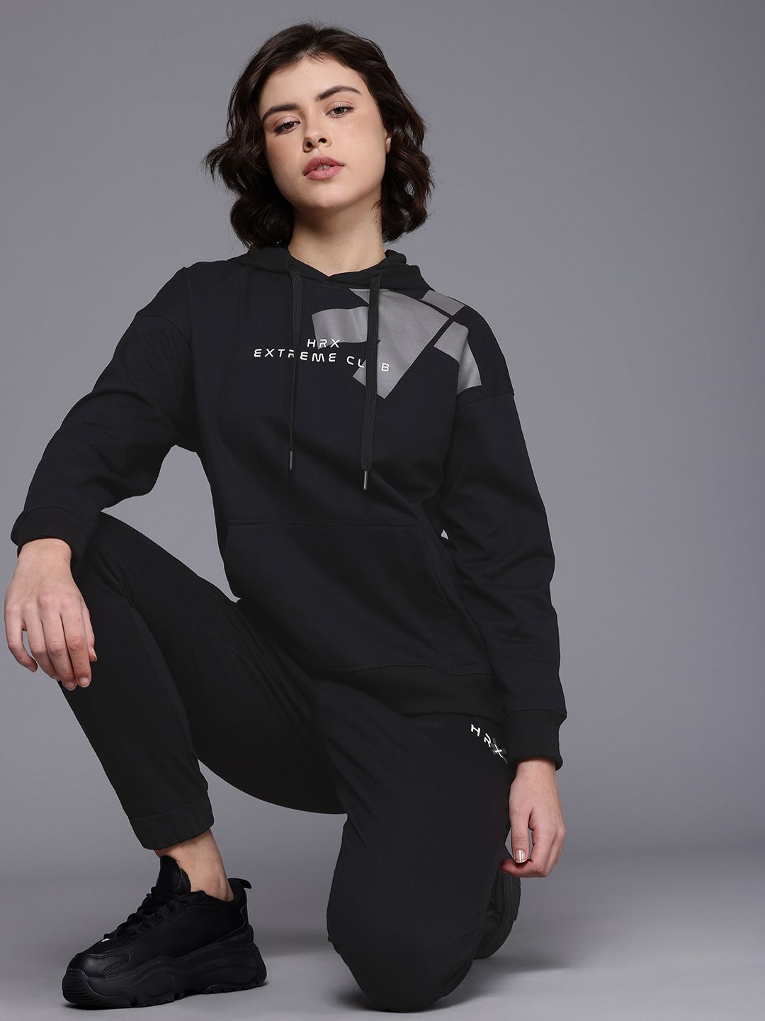HRX by Hrithik Roshan Women HRXGT Brand Logo Printed Lifestyle Tracksuits