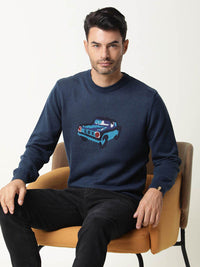 RARE RABBIT Men Carr Slim Fit Sweatshirt