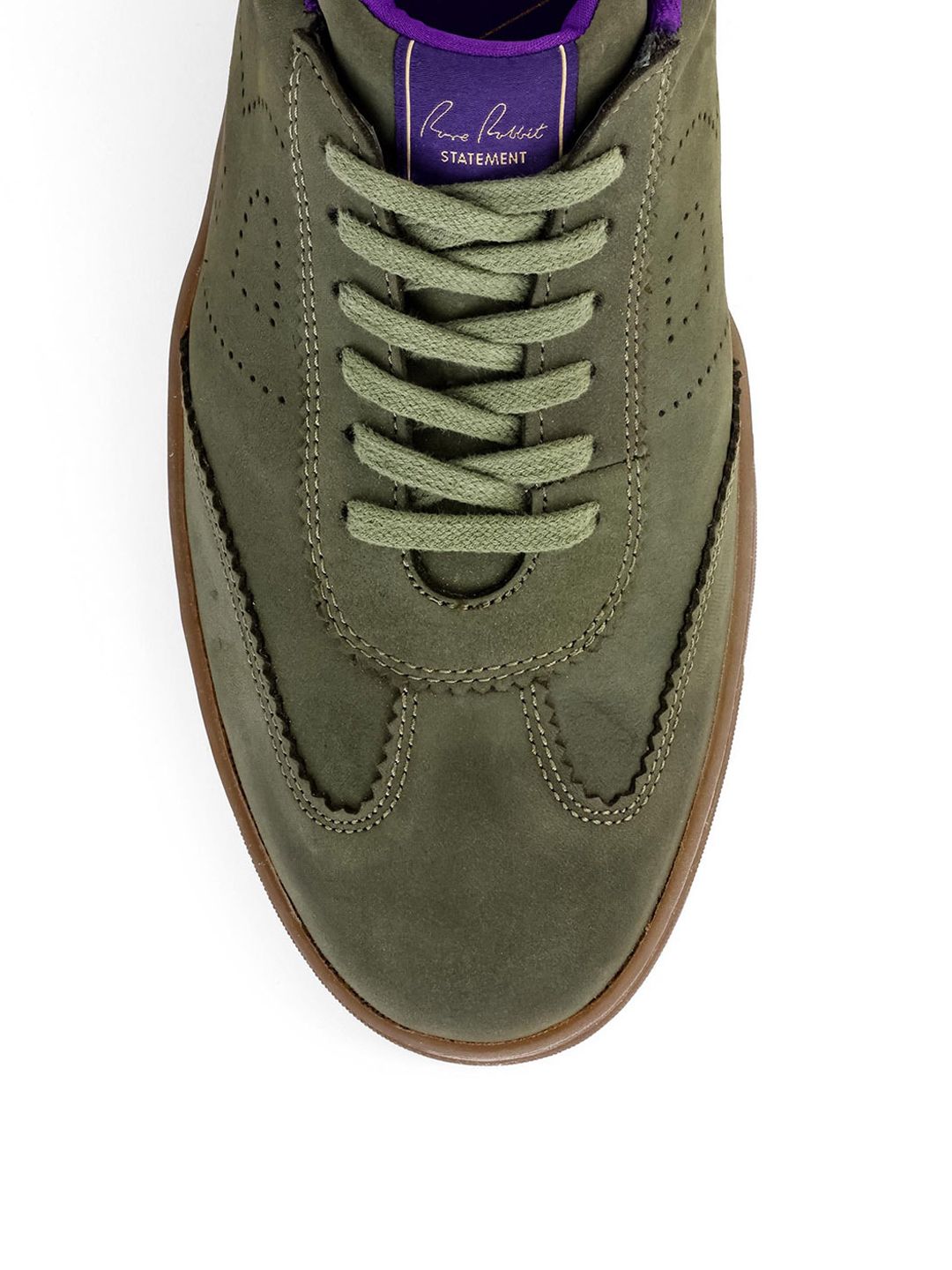 RARE RABBIT Men Magellan Nubuck Lace-Up Sneakers