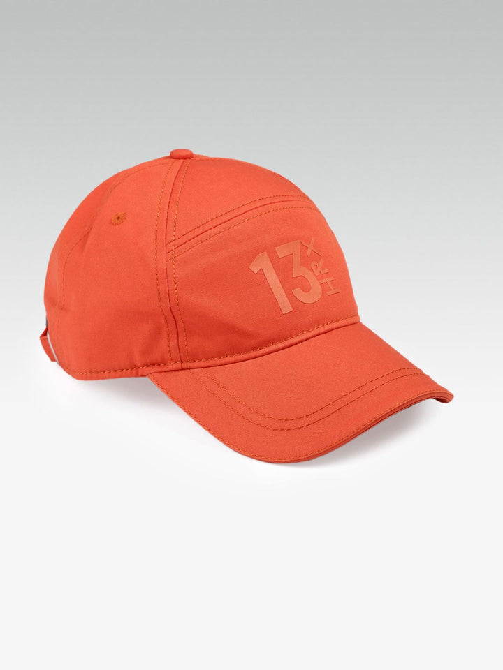 HRX by Hrithik Roshan Unisex Orange Cotton Baseball Cap