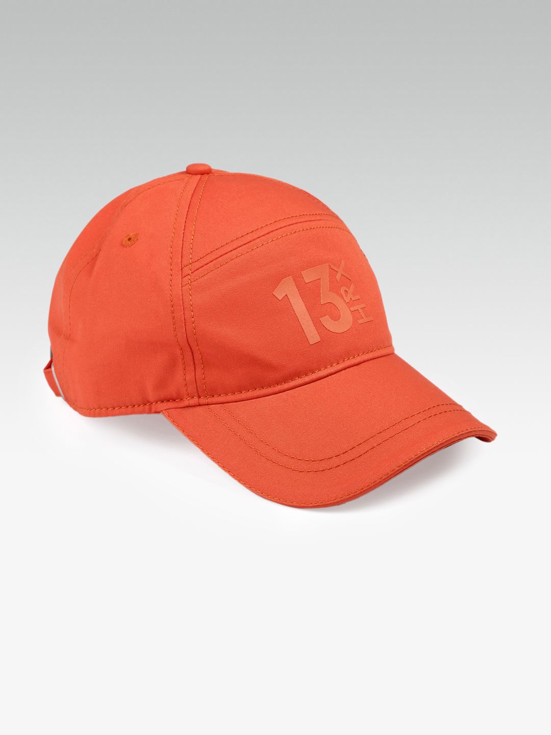 HRX by Hrithik Roshan Unisex Orange Cotton Baseball Cap