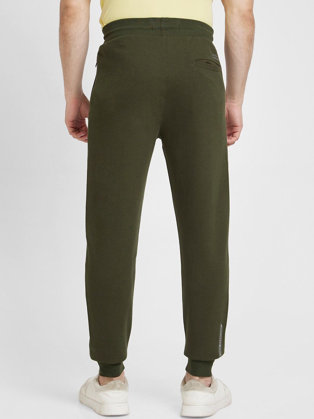 SPYKAR Men Mid-Rise Cotton Joggers