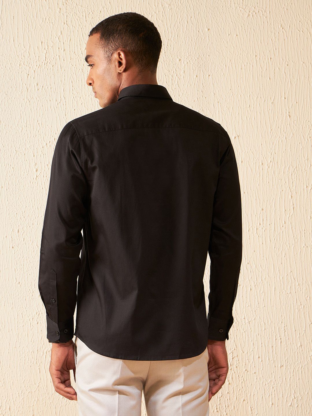 DENNISON Seqinned Smart Opaque Party Shirt