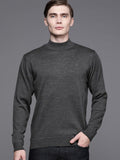 Raymond Men Solid High Neck Pullover