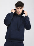 HIGHLANDER Men Navy Blue Sweatshirt