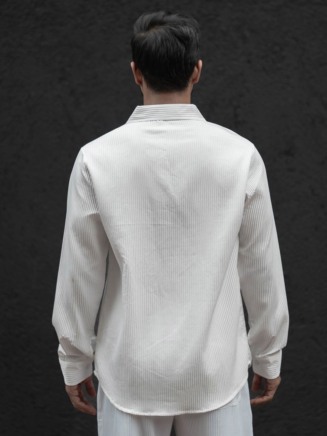 Powerlook Men Semi Sheer Casual Shirt