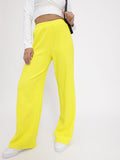 DressBerry Women Ribbed Babe Flared Trouser