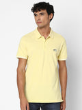 SPYKAR Regular Fit Polo Collar Short Sleeve Cotton T-shirt