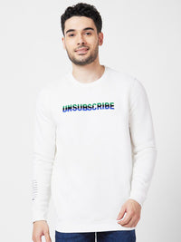 SPYKAR Typography Printed Sweatshirt