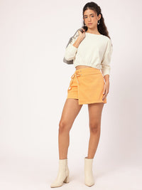 DressBerry Drop-Shoulder Sleeve Sweatshirt
