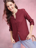 DressBerry Roll Up Sleeves Shirt