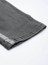 Being Human Clothing Men Grey Skinny Fit Mid-Rise Clean Look Jeans with Side Stripes