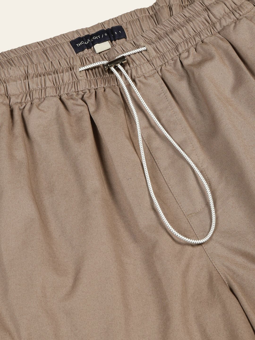 Thomas Scott Men Comfort Easy Wash Regular Fit Trousers