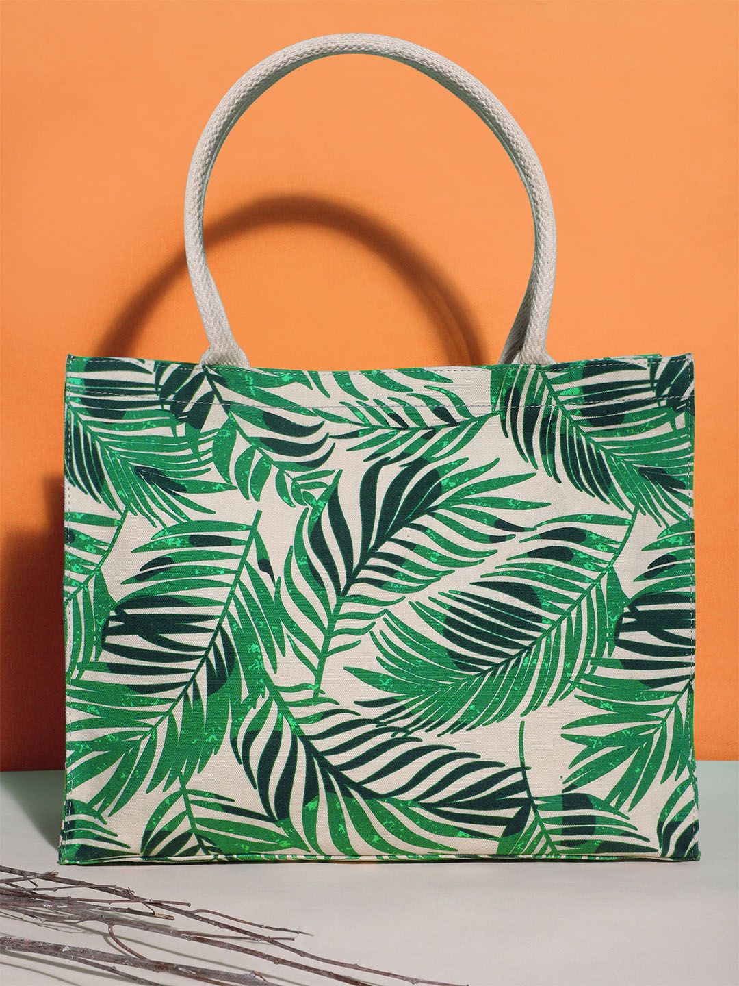 Berrylush Floral Printed Shopper Tote Bag