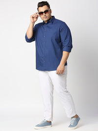 Thomas Scott Plus Size Cotton Casual Shirt