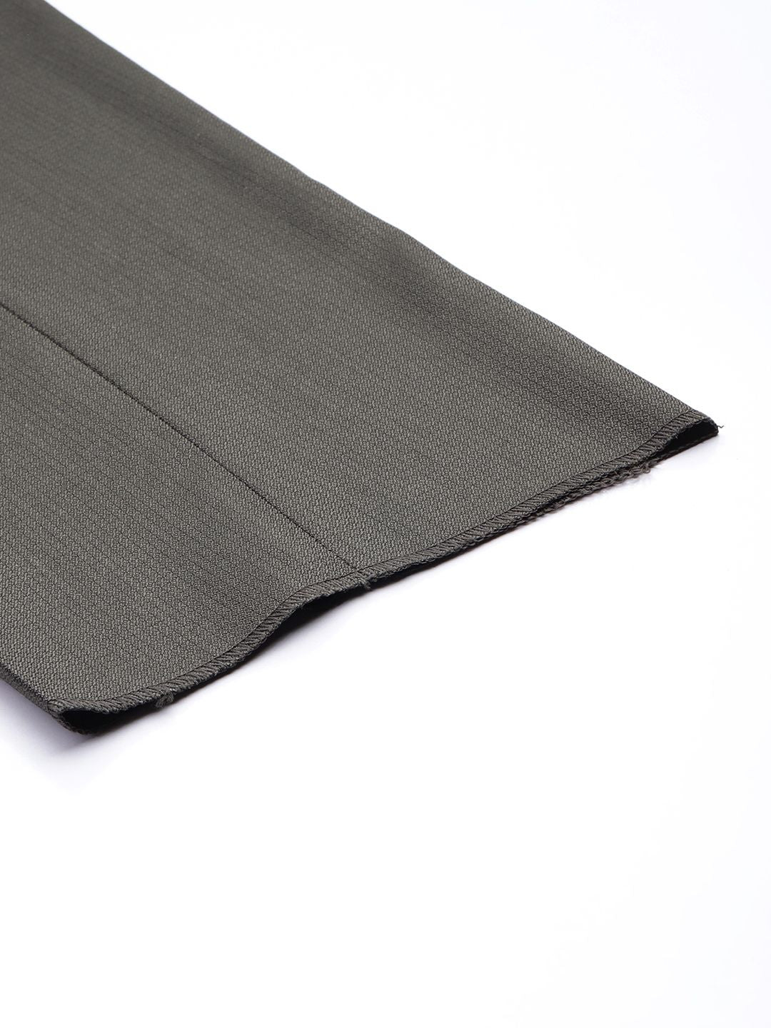 Raymond Men Textured Slim Fit Formal Trousers