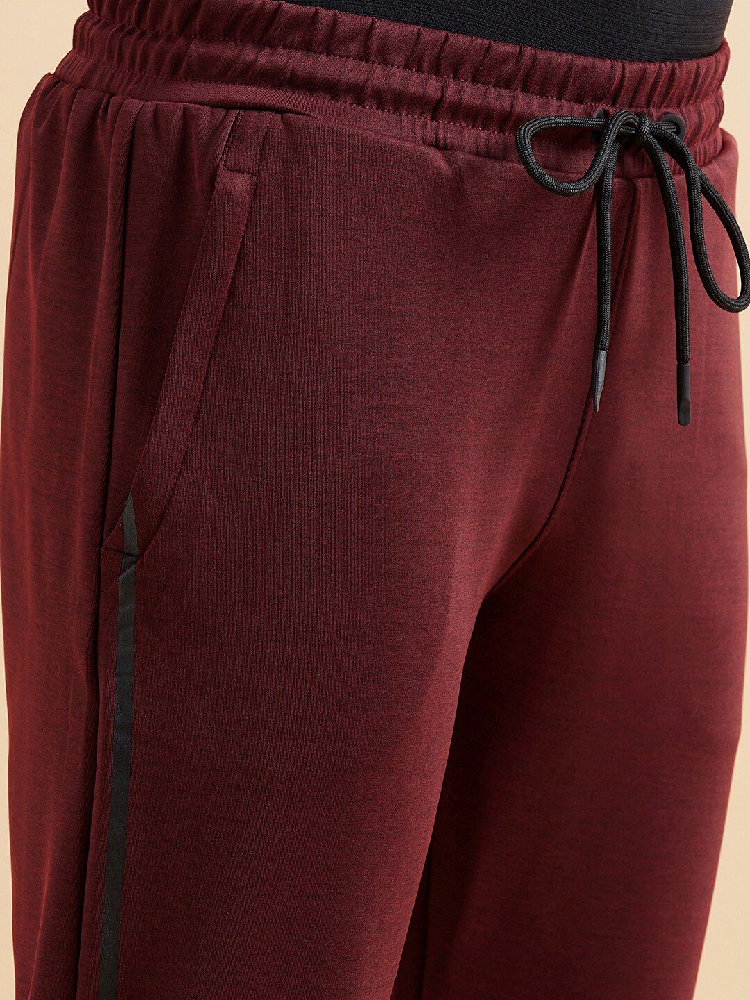 Sweet Dreams Men Maroon Dry Fit Joggers