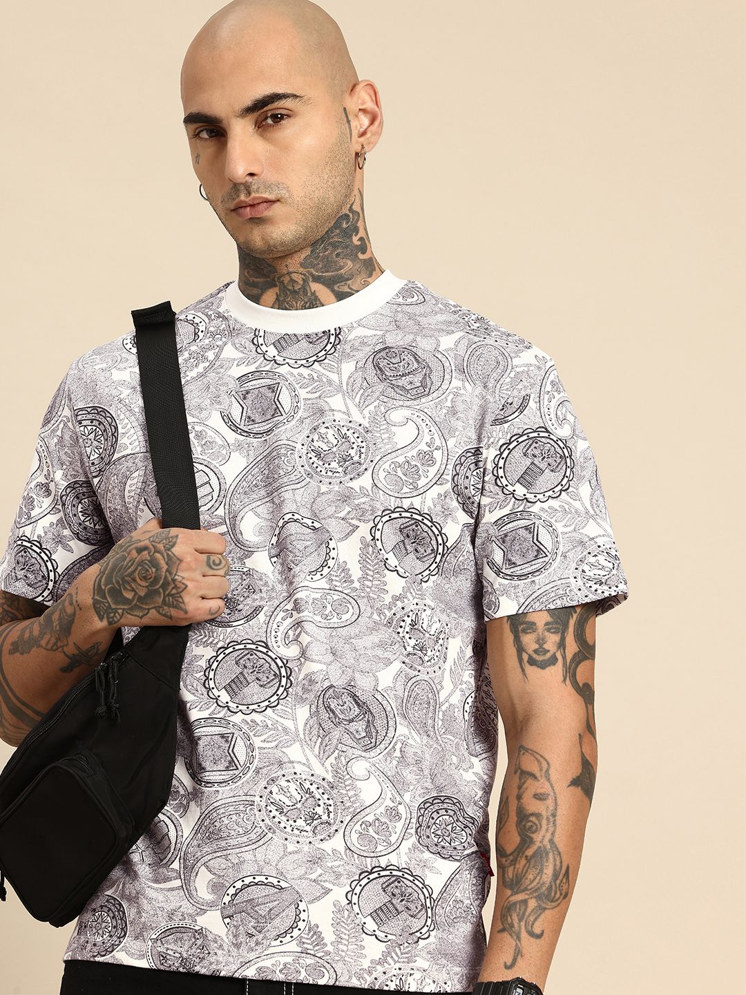 Being Human Pure Cotton Iron Man Printed T-shirt