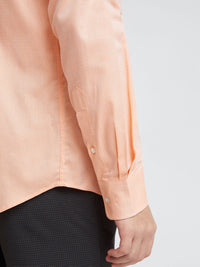 Park Avenue Self Design Slim Fit Pure Cotton Formal Shirt