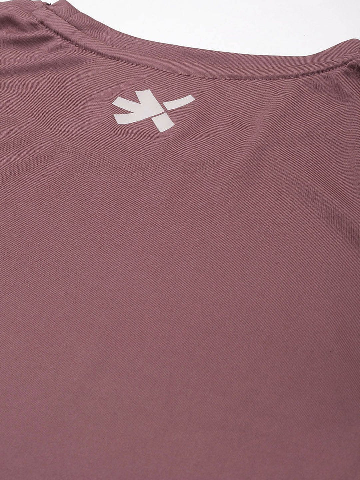 HRX by Hrithik Roshan Women Rapid-Dry Training T-shirt with Reflective Detail