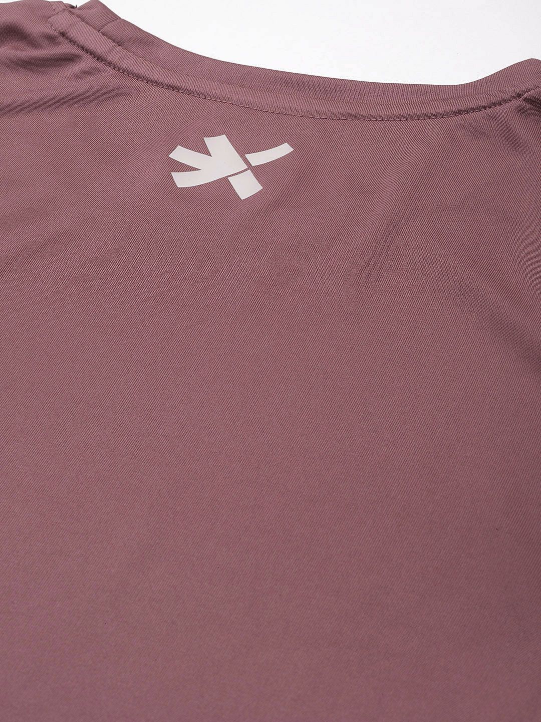 HRX by Hrithik Roshan Women Rapid-Dry Training T-shirt with Reflective Detail