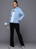 HRX by Hrithik Roshan Rapid-Dry Hooded Tailored Jacket