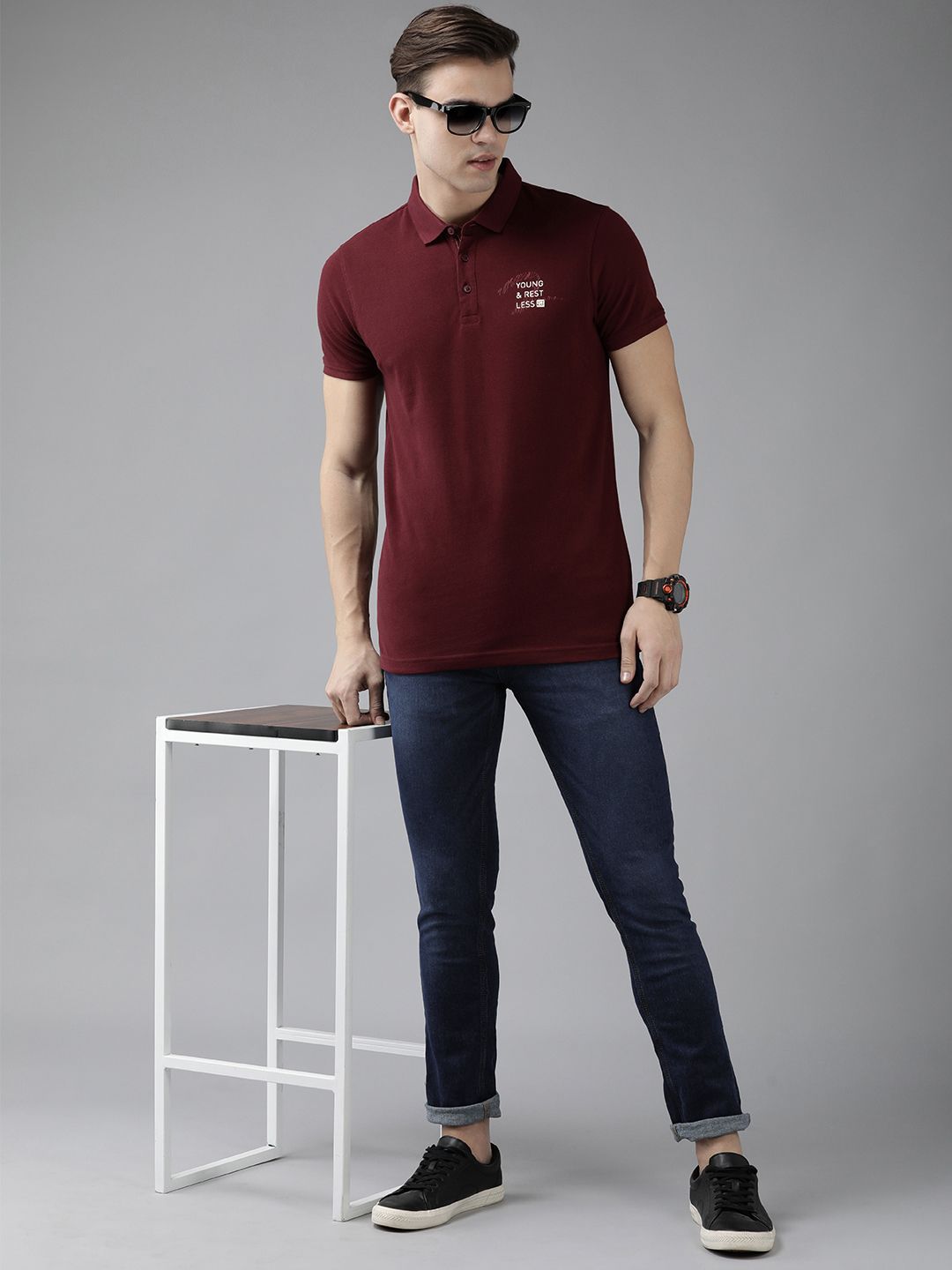 SPYKAR Men Skinny Fit Low-Rise Light Fade Stretchable Jeans