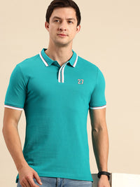 Being Human Polo Collar Pure Cotton T-shirt