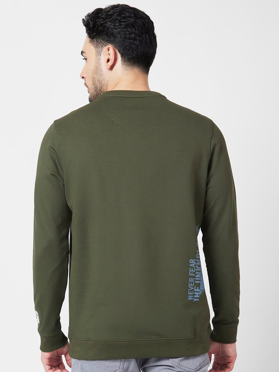 SPYKAR Round Neck Sweatshirt