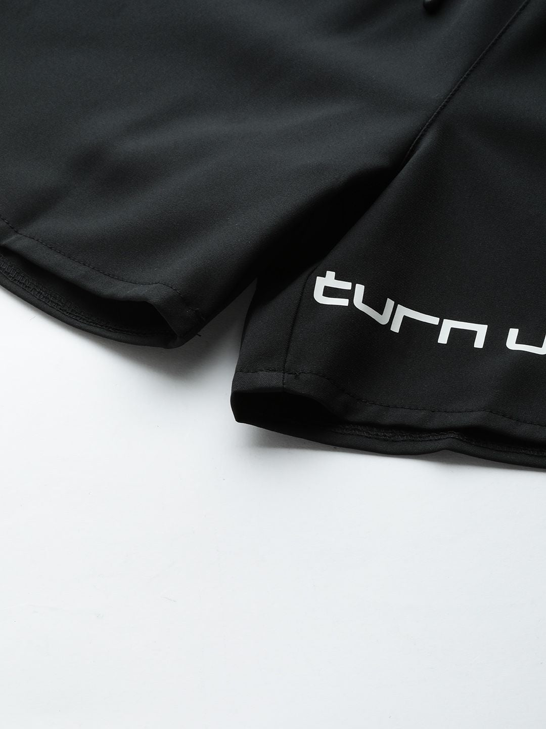 HRX By Hrithik Roshan Training Women Jet Black Rapid-Dry Solid Training Shorts