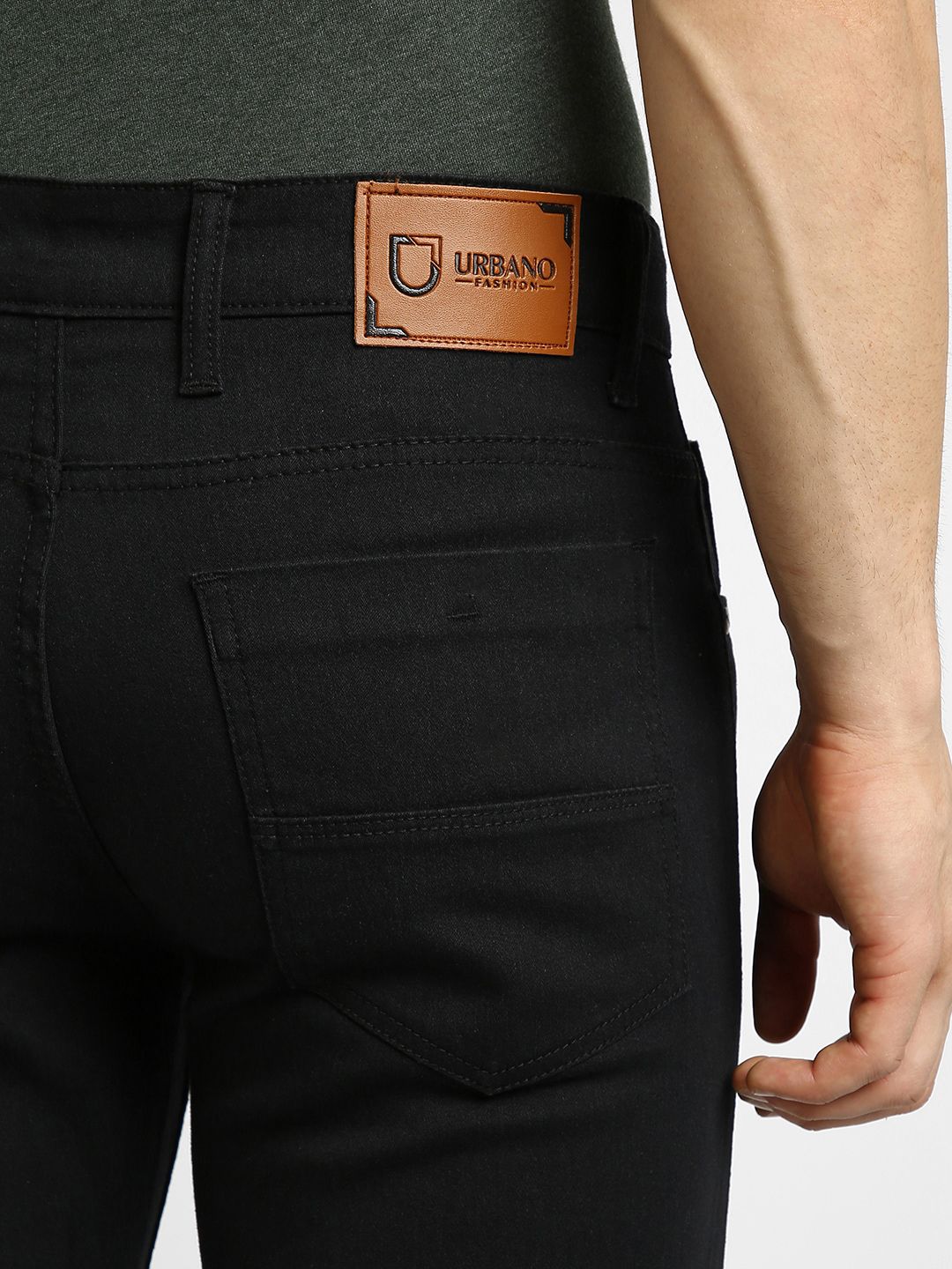 Urbano Fashion Men Mid-Rise Stretchable Jeans