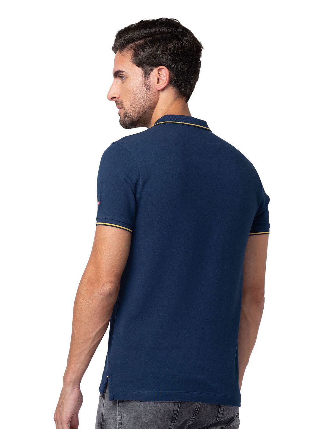 Being Human Polo Collar Cotton Regular T-shirt